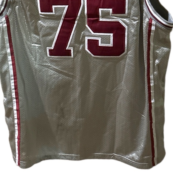 Tones of Melanin Alabama A&M Bulldogs Grey Basketball Jersey - Picture 11 of 16